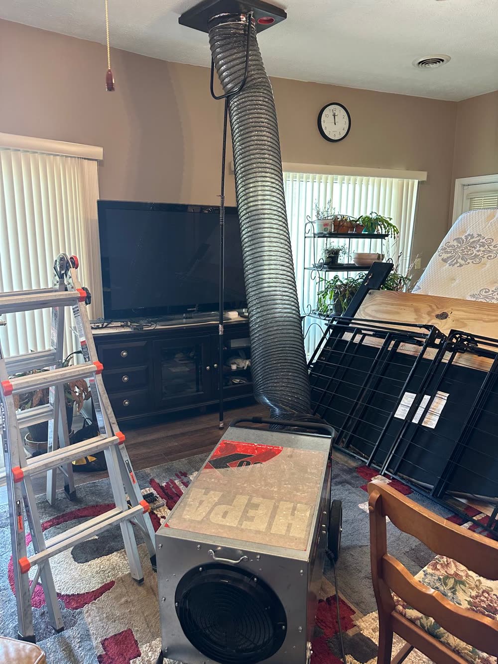 Air Duct Cleaning work photo 2