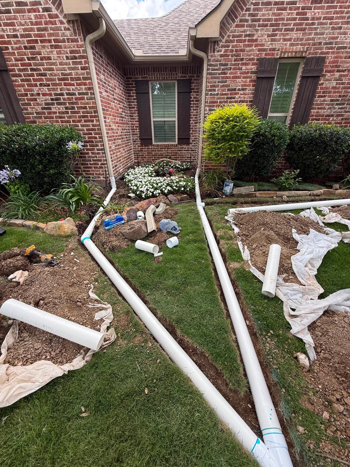 Gutters, Drainage & Landscape work photo 7