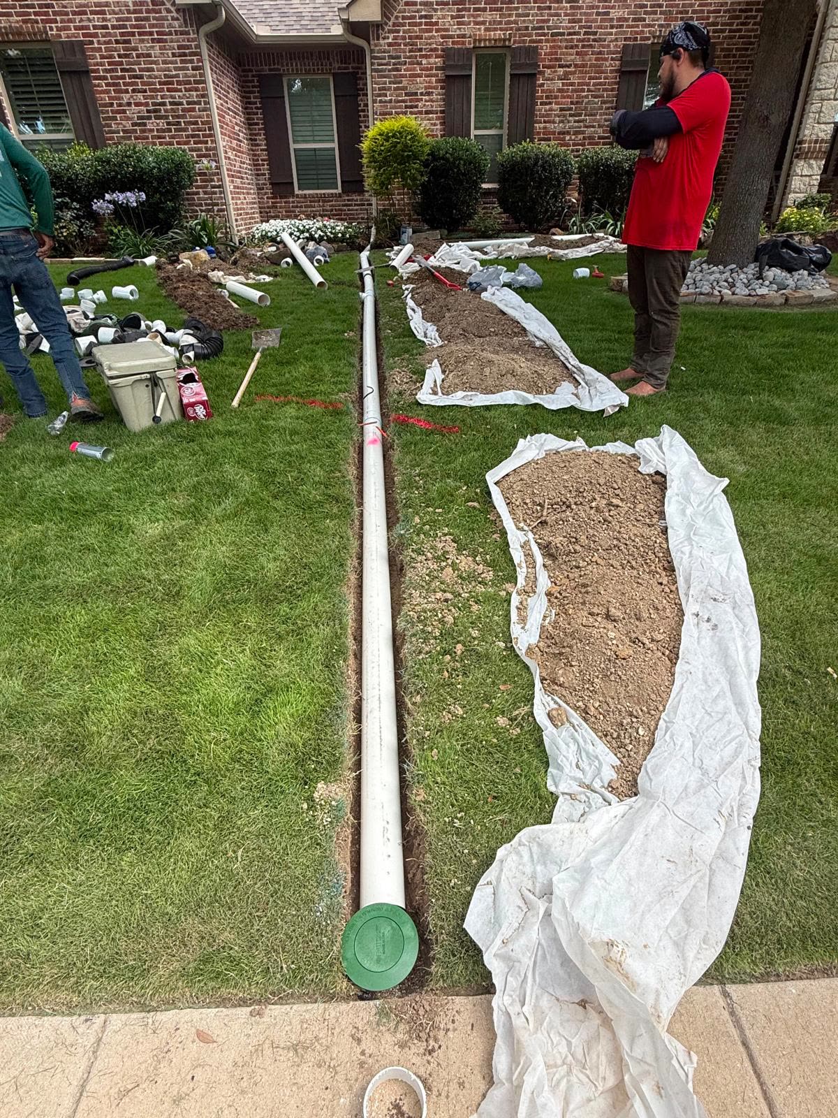 Gutters, Drainage & Landscape work photo 8