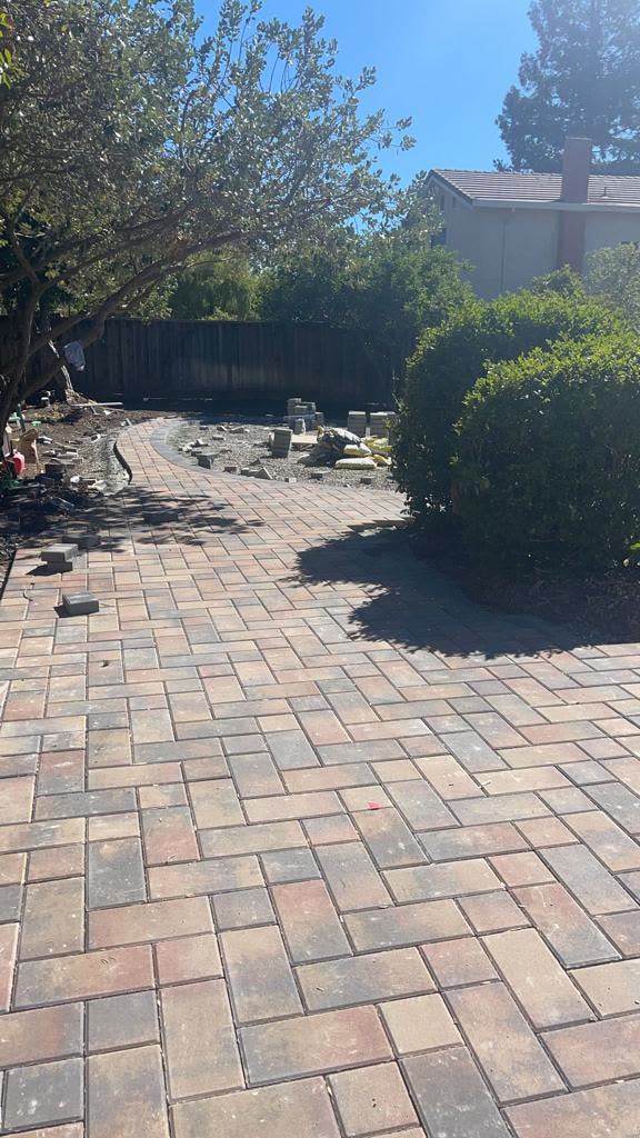 Paver walkway installation Plano TX