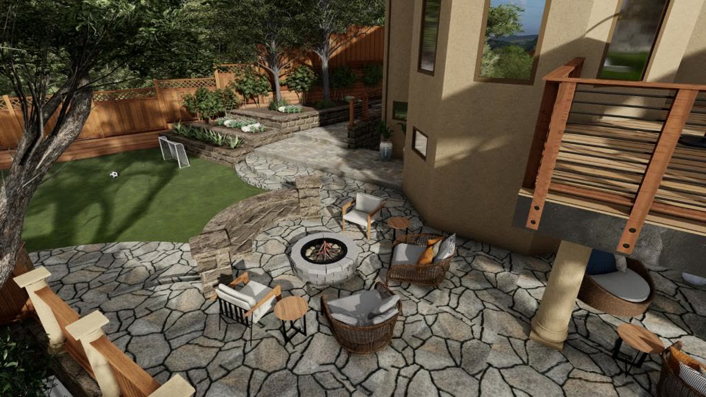 Hardscape & Outdoor before and after 2