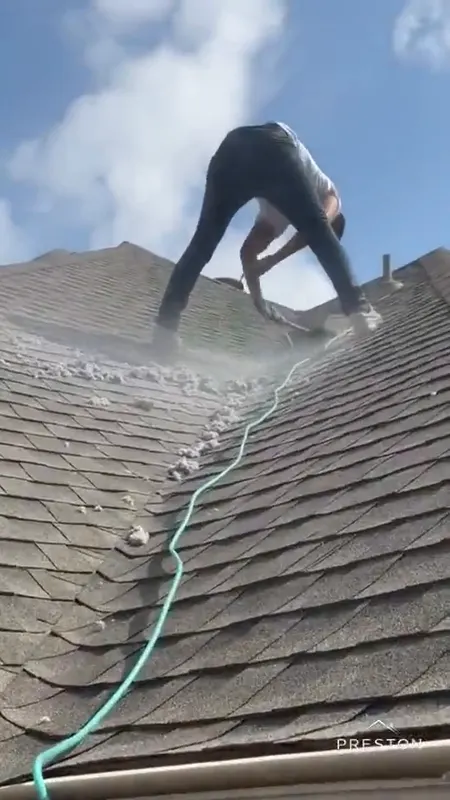 Dryer vent cleaning job preview