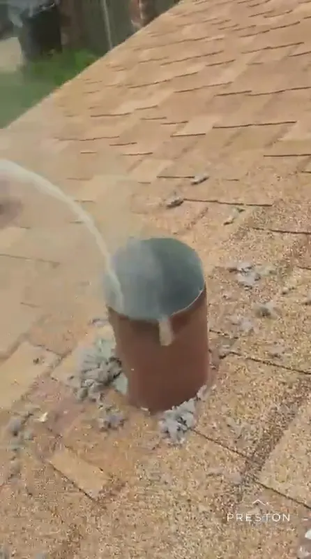 Dryer vent cleaning job preview