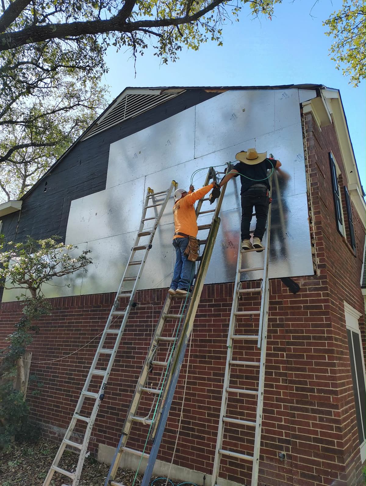 Exterior & Roofing before and after 2