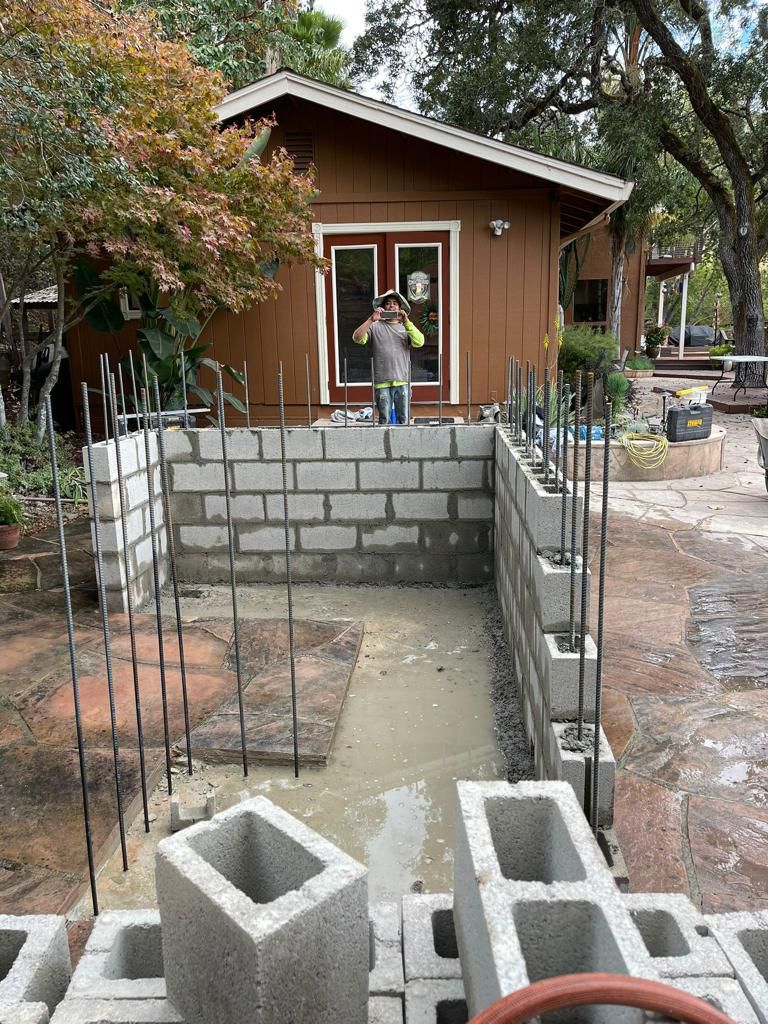 Outdoor kitchen build McKinney TX