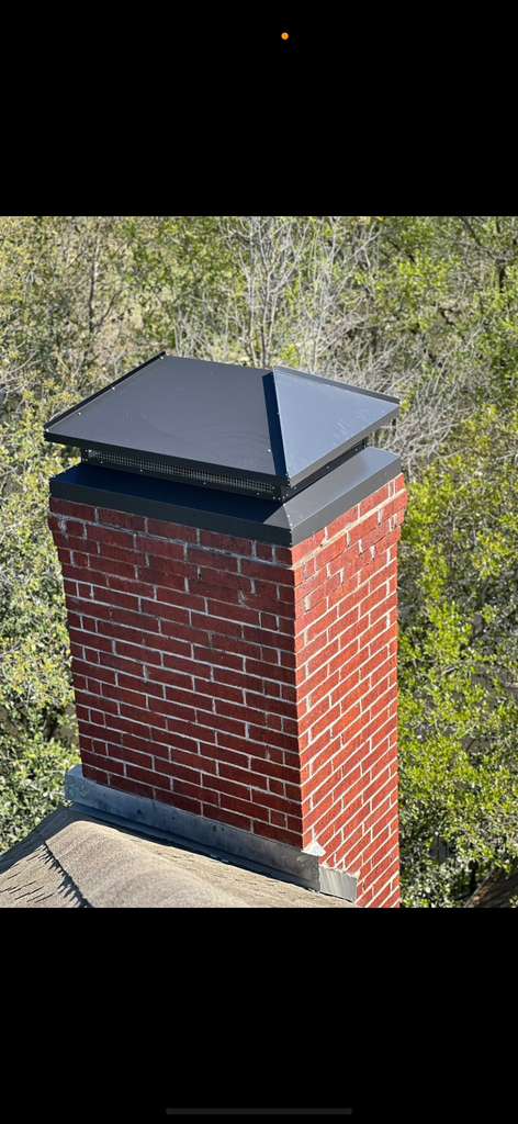 Chimney cap installation Mesquite TX