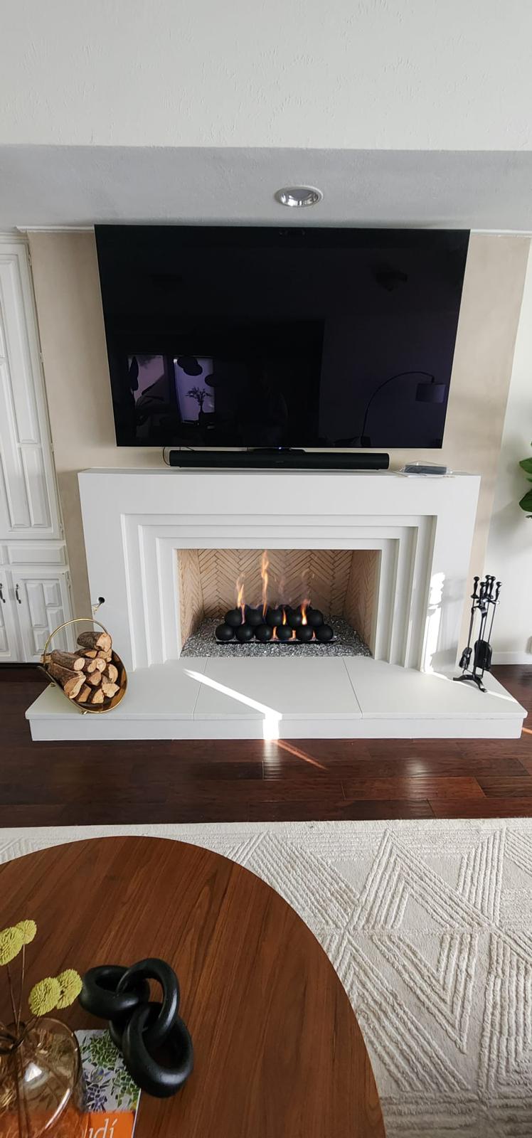 Chimney and fireplace remodel Irving TX
