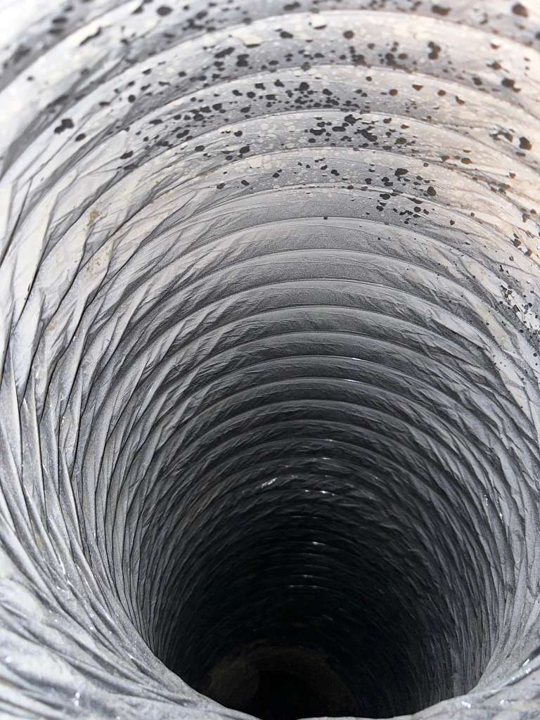 Clogged duct before service Garland TX
