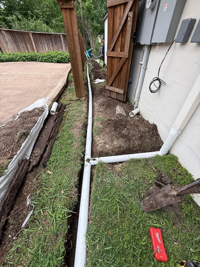 Underground pipe system Irving TX