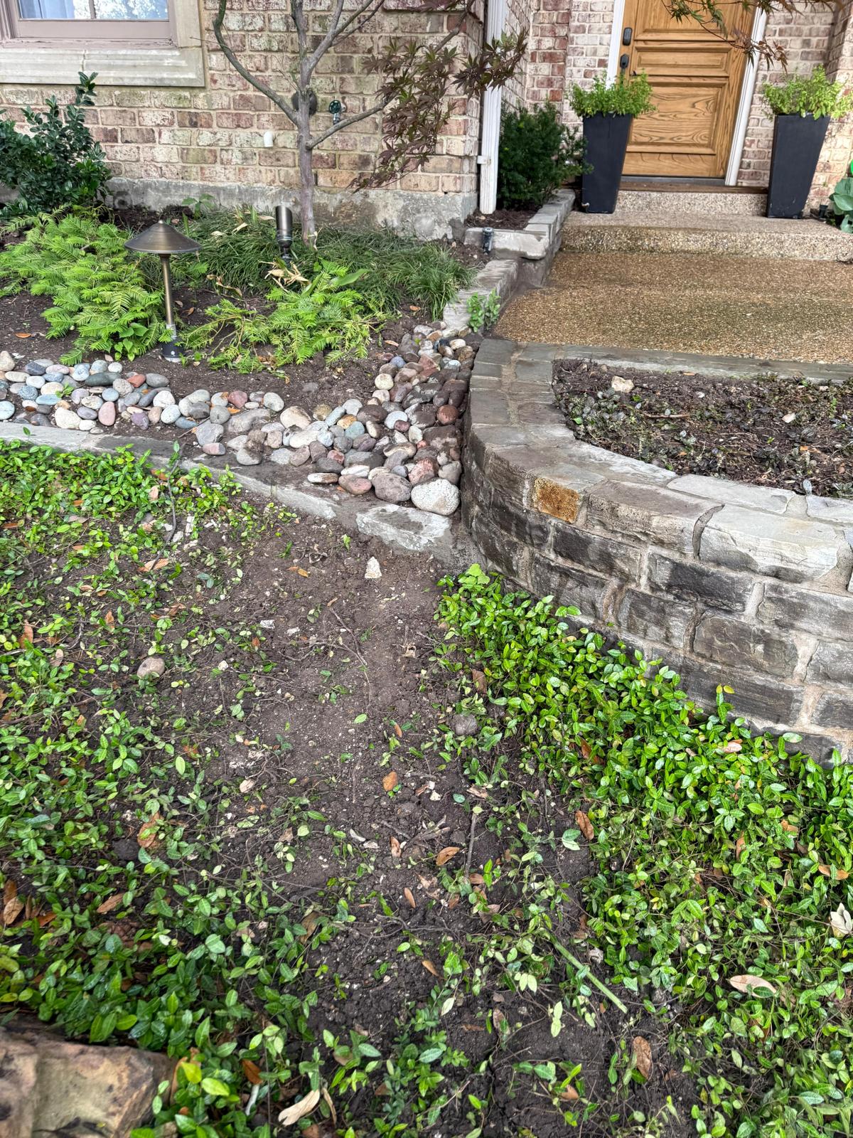 Downspout drainage Carrollton TX