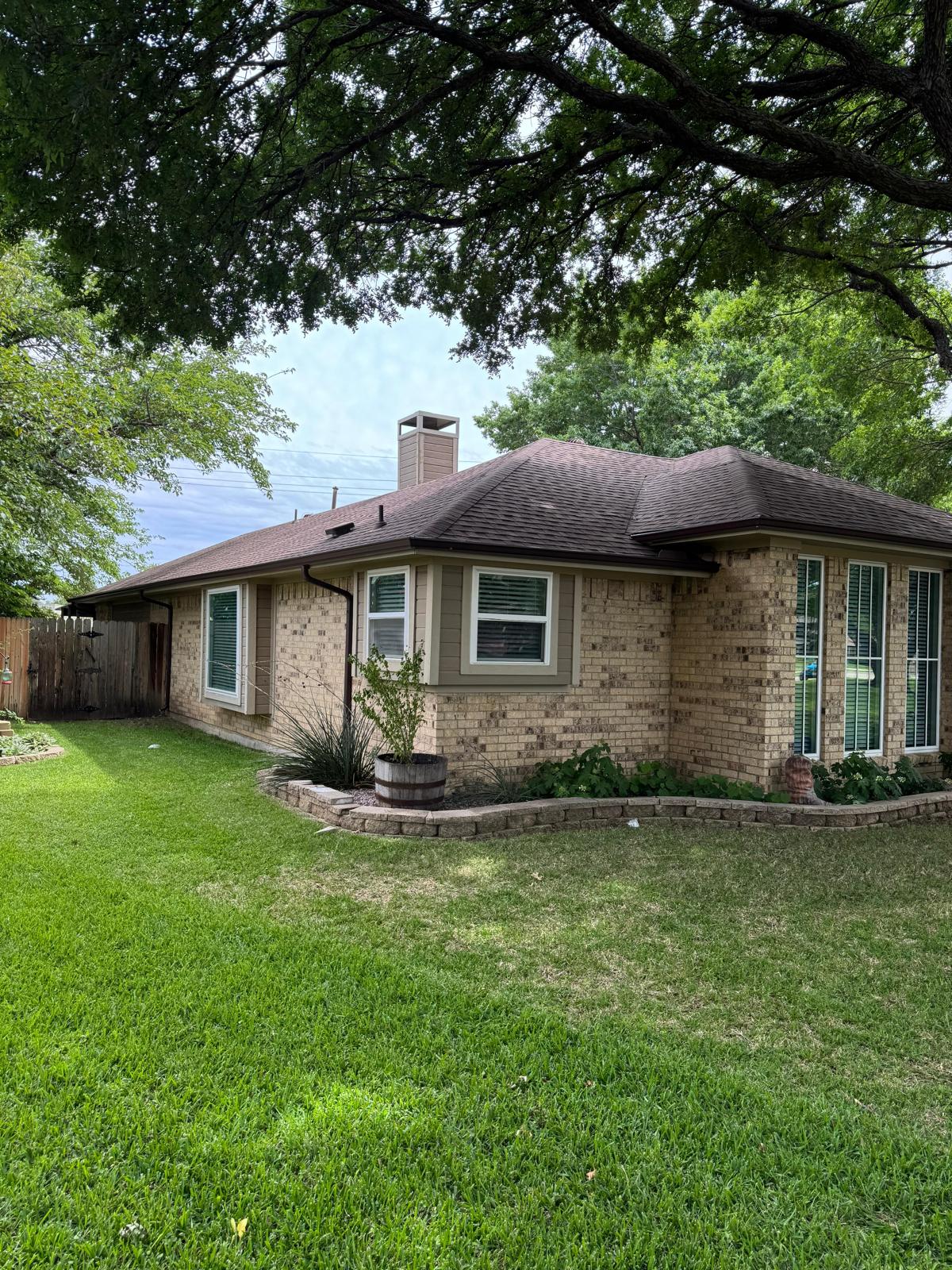 New gutters installation Plano TX